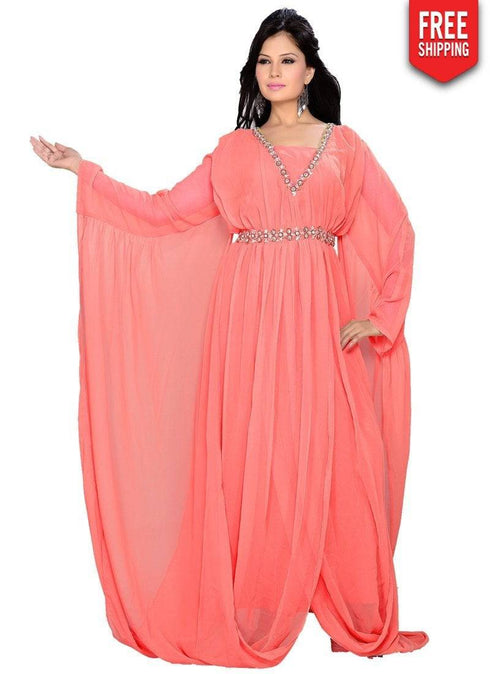 Captivating Embroidered Kaftan